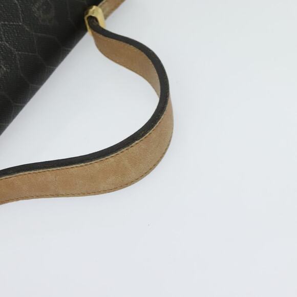 DIOR Honeycomb Canvas Hand Bag Pvc Black Gold - Picture 7 of 13